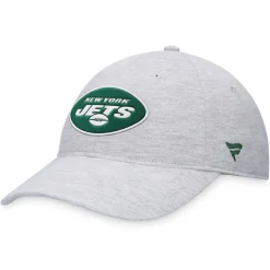 Hats|Men^New York Jets Men's Fanatics Heather Gray Adjustable Hat