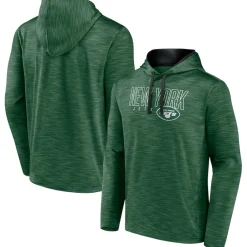 Sweatshirts & Fleece|Men^New York Jets Men's Fanatics Heather Green Hook And Ladder Pullover Hoodie