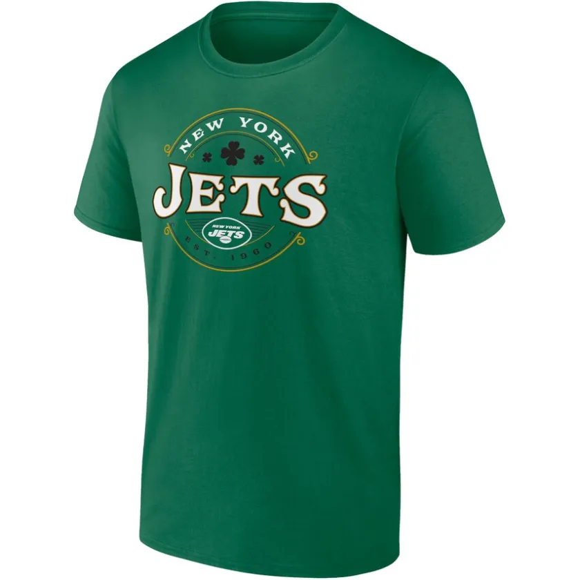 Big & Tall^New York Jets Men's Fanatics Kelly Green Big & Tall Celtic T-Shirt