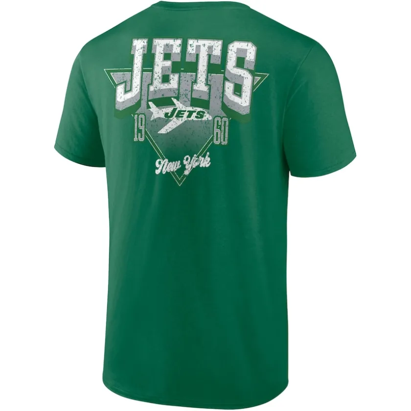 T-Shirts|Men^New York Jets Men's Fanatics Kelly Green Never Over T-Shirt