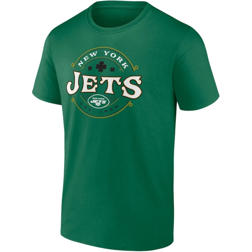T-Shirts|Men^New York Jets Men's Fanatics Kelly Green Celtic T-Shirt