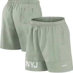 Shorts & Pants^New York Jets Men's Fanatics Light Green Elements Shorts