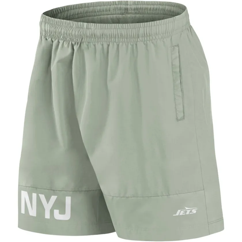 Shorts & Pants^New York Jets Men's Fanatics Light Green Elements Shorts