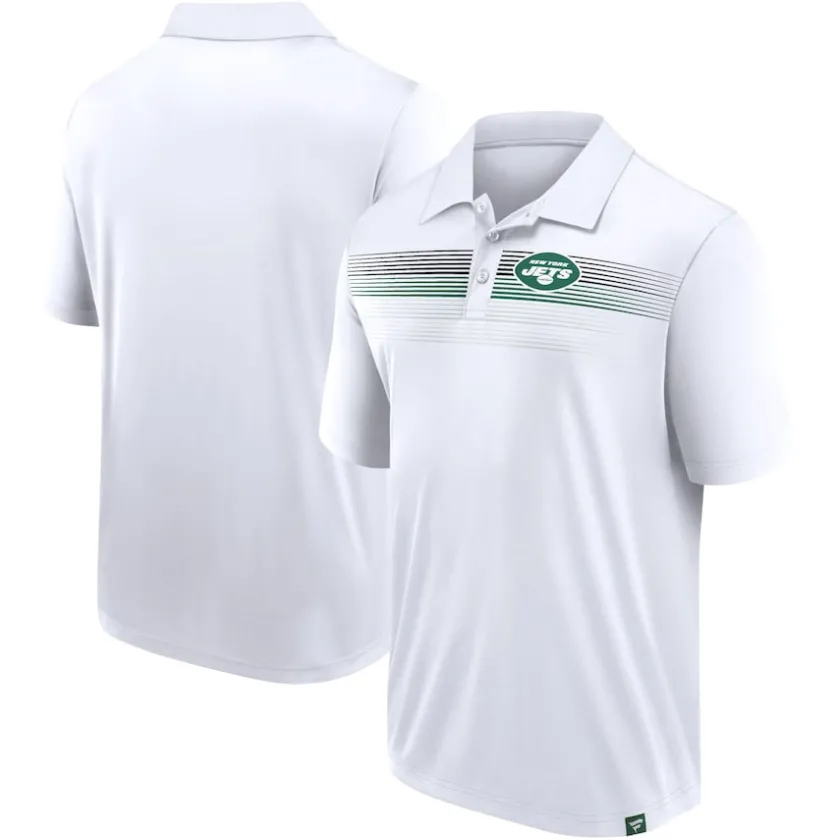 Polos|Big & Tall^New York Jets Men's Fanatics White Big & Tall Sublimated Polo