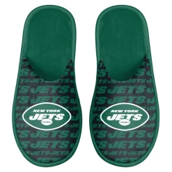 Shoes & Socks|Underwear & Sleepwear^New York Jets Men's FOCO Scuff Logo Slide Slippers
