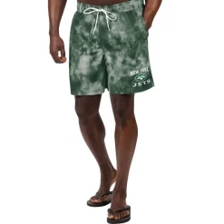 Shorts & Pants|Swimsuits^New York Jets Men's G-III Sports By Carl Banks Green Change Up Volley Swim Trunks