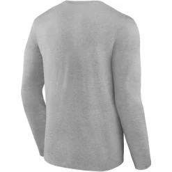 Long Sleeved^New York Jets Men's Gray Secondary Logo Long Sleeve T-Shirt
