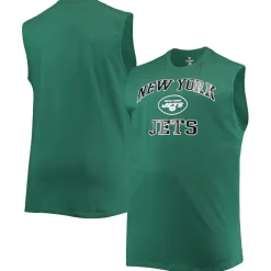Big & Tall|Tank Tops^New York Jets Men's Green Big & Tall Muscle Tank Top