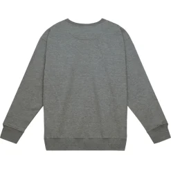 Sweatshirts & Fleece|Men^New York Jets Men's Mitchell & Ness Heather Gray Basic Fleece Pullover Sweatshirt