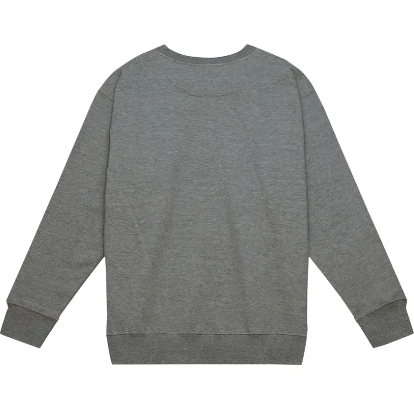 Sweatshirts & Fleece|Men^New York Jets Men's Mitchell & Ness Heather Gray Basic Fleece Pullover Sweatshirt