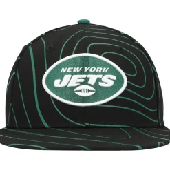Fitted^New York Jets Men's New Era Black Geo 59FIFTY Fitted Hat