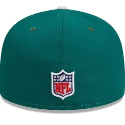 Fitted^New York Jets Men's New Era Cream/Kelly Green 2023 Sideline Historic 59FIFTY Fitted Hat