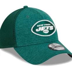 Flex^New York Jets Men's New Era Green 39THIRTY Flex Hat