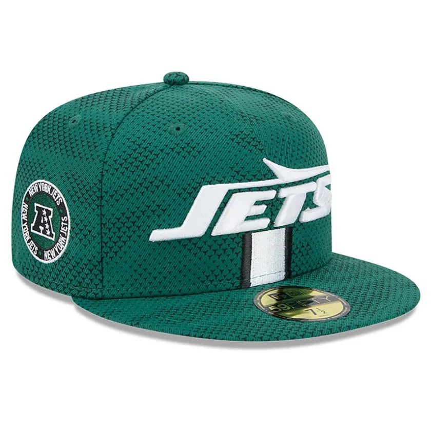 Hats|Men^New York Jets Men's New Era Green 2024 Sideline 59FIFTY Fitted Hat
