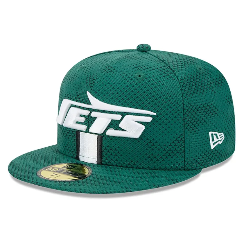 Hats|Men^New York Jets Men's New Era Green 2024 Sideline 59FIFTY Fitted Hat