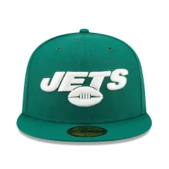 Fitted^New York Jets Men's New Era Green Elemental 59FIFTY Fitted Hat