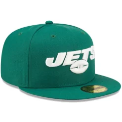 Fitted^New York Jets Men's New Era Green Elemental 59FIFTY Fitted Hat