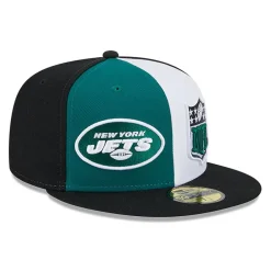Fitted^New York Jets Men's New Era Green/Black 2023 Sideline 59FIFTY Fitted Hat