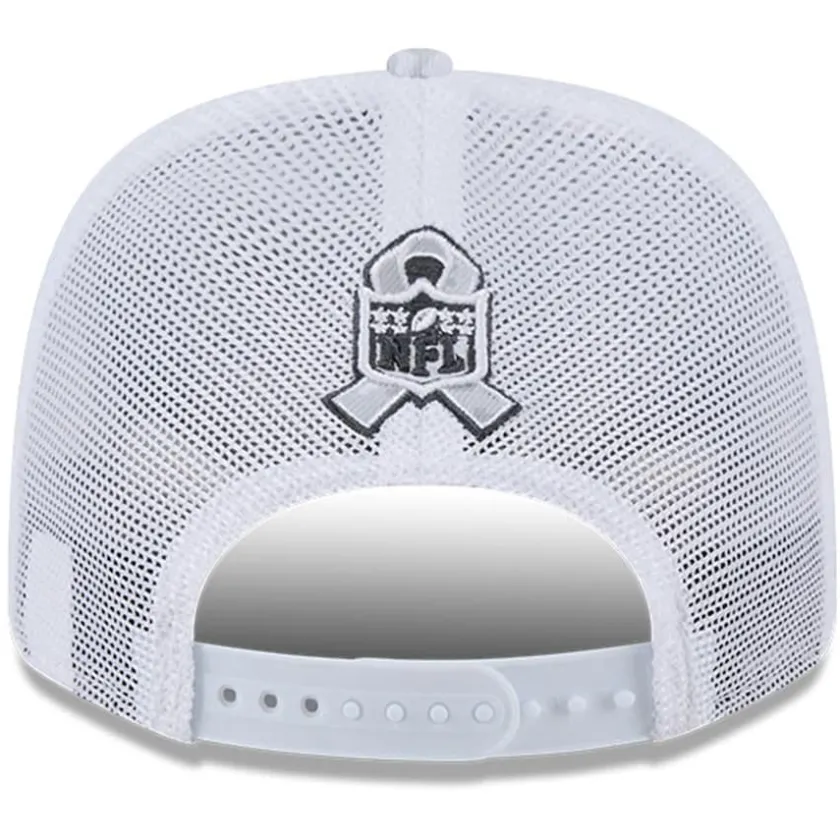 Hats|Men^New York Jets Men's New Era White 2024 Salute To Service Digital Camo 9SEVENTY Stretch-Snap Hat