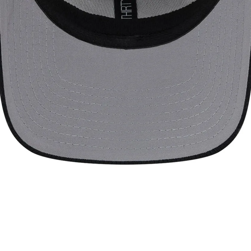 Flex^New York Jets Men's New Era White/Black 2023 Sideline 39THIRTY Flex Hat