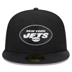 Fitted^New York Jets Men's New Era Black Active Ballistic 59FIFTY Fitted Hat