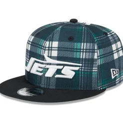 Snapback^New York Jets Men's New Era Black 2024 Sideline Statement 9FIFTY Snapback Hat