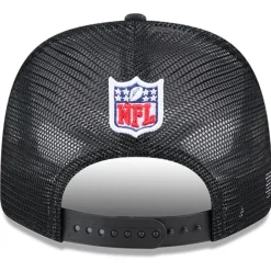Adjustable|Snapback^New York Jets Men's New Era Black 2024 NFL Crucial Catch Plaid 9SEVENTY Trucker Snapback Hat