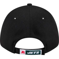 Hats|Men^New York Jets Men's New Era Black The League 9FORTY Adjustable Hat