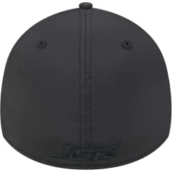 Hats|Men^New York Jets Men's New Era Black Hydro 39THIRTY Flex Hat