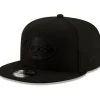Hats|Men^New York Jets Men's New Era Black 9FIFTY Snapback Hat