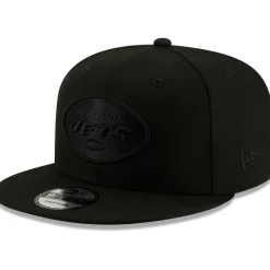 Hats|Men^New York Jets Men's New Era Black 9FIFTY Snapback Hat