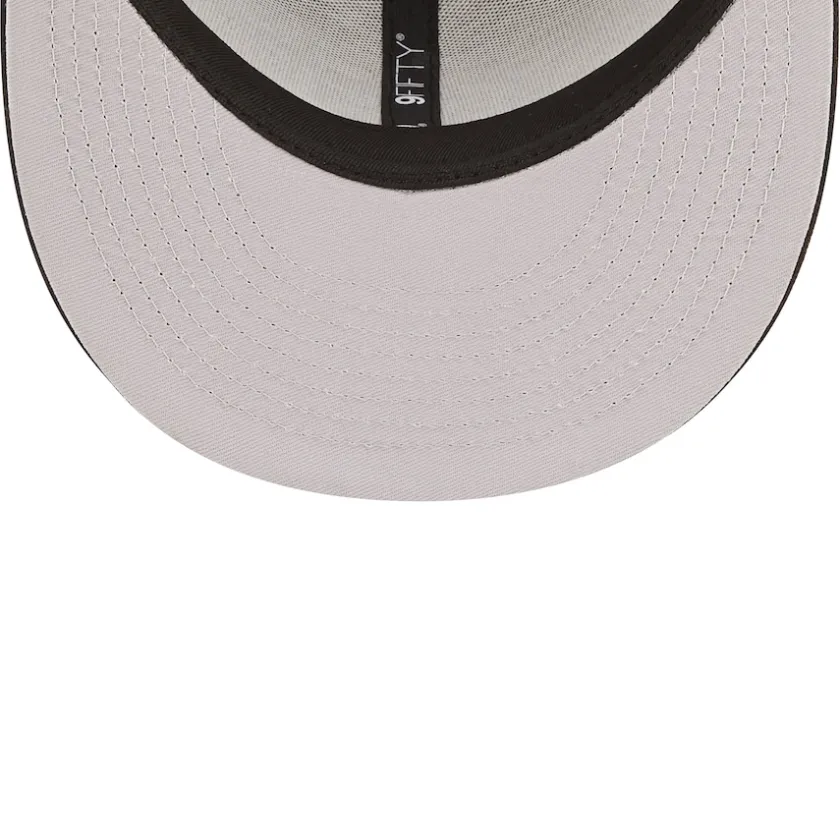 Snapback^New York Jets Men's New Era Black Classic 9FIFTY Trucker Snapback Hat