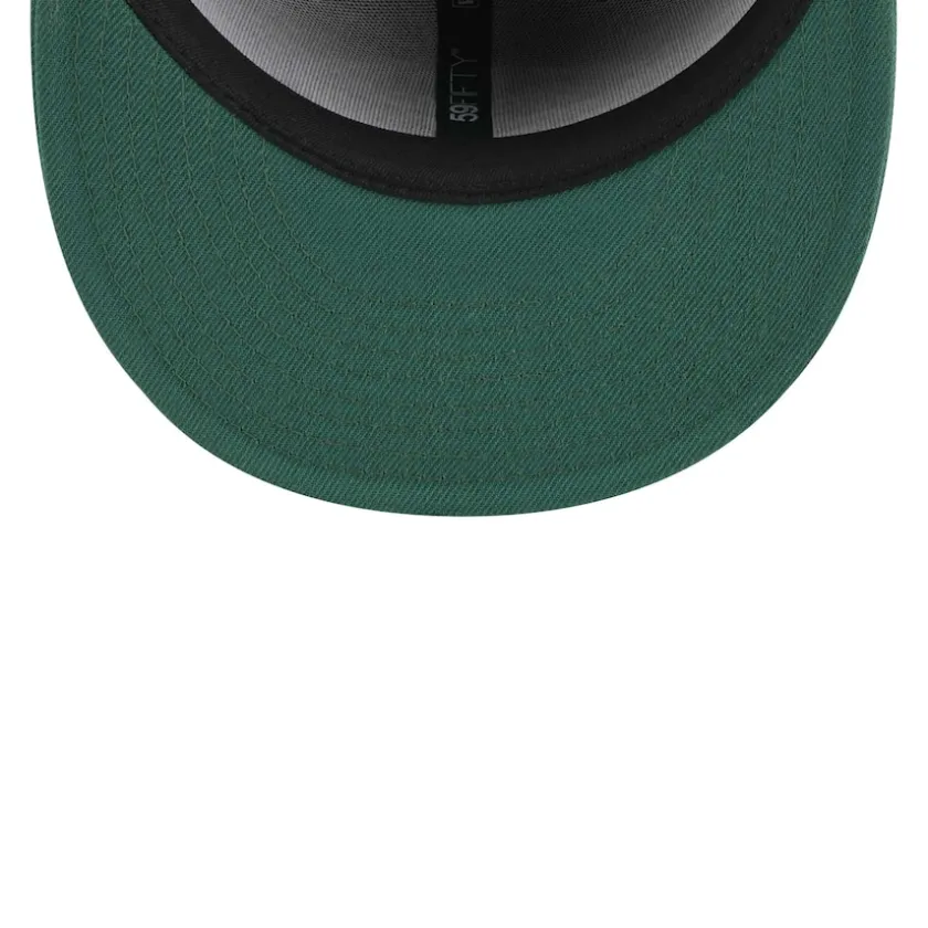 Fitted^New York Jets Men's New Era Black/Green Flipside 2Tone 59FIFTY Fitted Hat