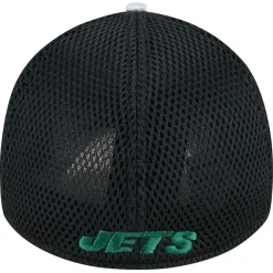 Flex^New York Jets Men's New Era Camo/Black Active 39THIRTY Flex Hat