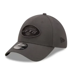 Flex^New York Jets Men's New Era Graphite Classic 39THIRTY Flex Hat