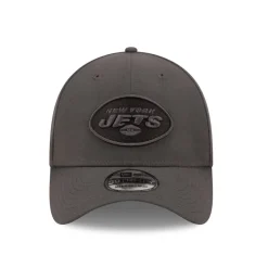 Flex^New York Jets Men's New Era Graphite Classic 39THIRTY Flex Hat