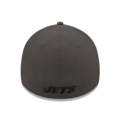 Flex^New York Jets Men's New Era Graphite Classic 39THIRTY Flex Hat
