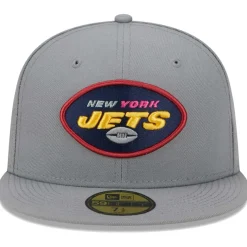 Fitted^New York Jets Men's New Era Gray Color Pack 59FIFTY Fitted Hat