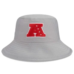 Bucket^New York Jets Men's New Era Gray 2024 Pro Bowl Bucket Hat