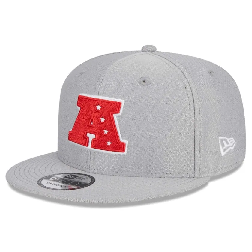 Snapback^New York Jets Men's New Era Gray 2024 Pro Bowl 9FIFTY Adjustable Snapback Hat