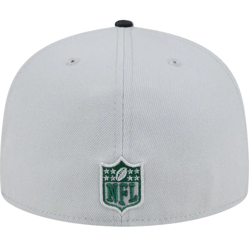 Fitted^New York Jets Men's New Era Gray Active Camo 59FIFTY Fitted Hat