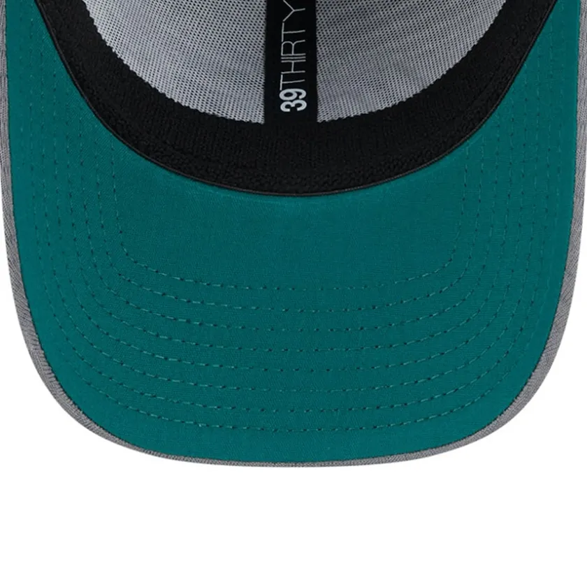 Flex^New York Jets Men's New Era Gray 2024 NFL Training Camp 39THIRTY Flex Hat