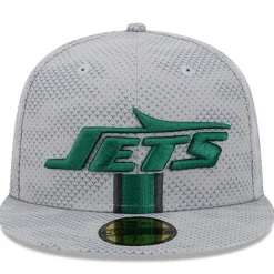 Fitted^New York Jets Men's New Era Gray 2024 Sideline 59FIFTY Fitted Hat