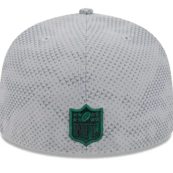 Fitted^New York Jets Men's New Era Gray 2024 Sideline 59FIFTY Fitted Hat