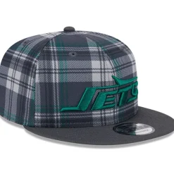 Hats|Men^New York Jets Men's New Era Gray 2024 Sideline Statement 9FIFTY Snapback Hat