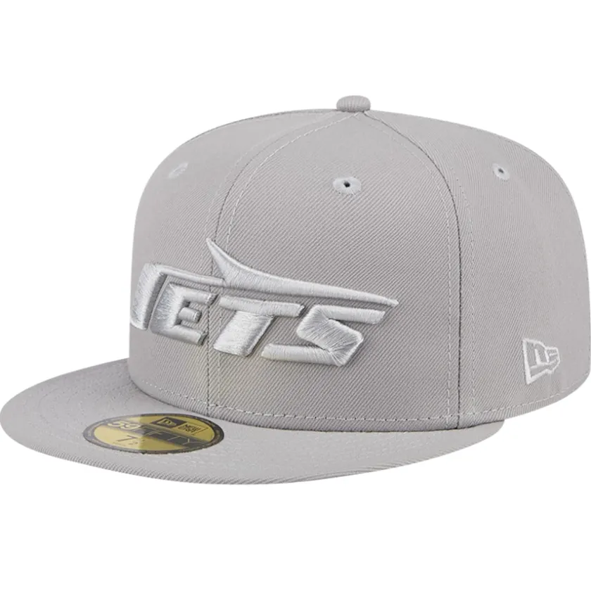 Fitted^New York Jets Men's New Era Gray Color Pack 59FIFTY Fitted Hat