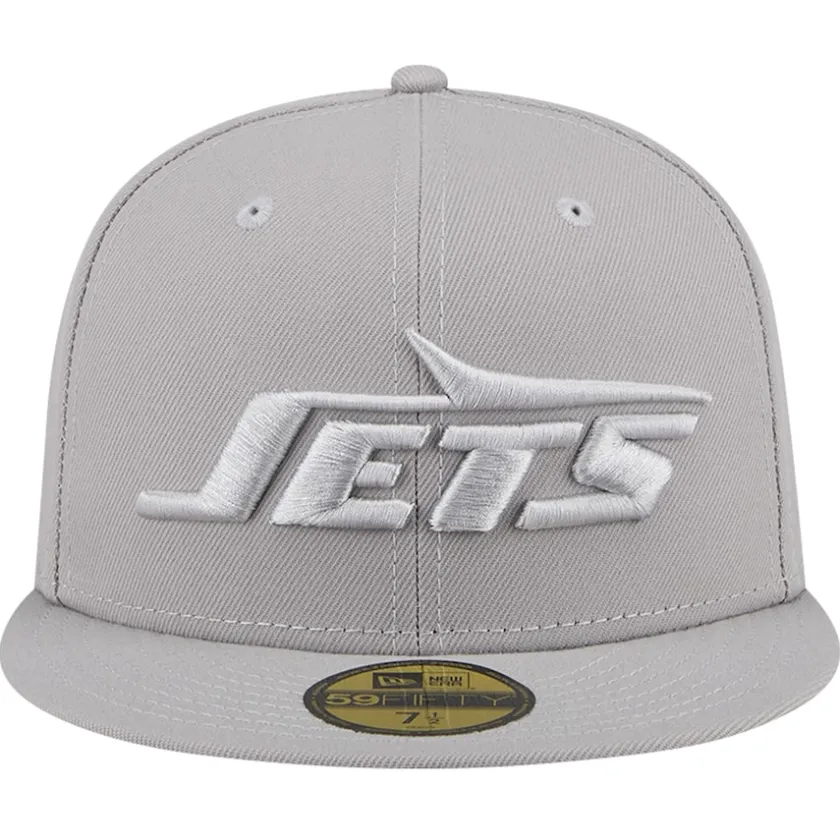 Fitted^New York Jets Men's New Era Gray Color Pack 59FIFTY Fitted Hat
