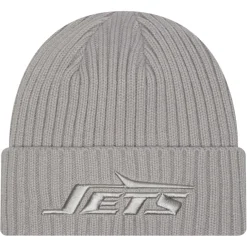 Hats|Men^New York Jets Men's New Era Gray Color Pack Cuffed Knit Hat