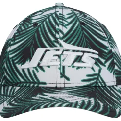 Flex^New York Jets Men's New Era Gray Palms 39THIRTY Flex Hat
