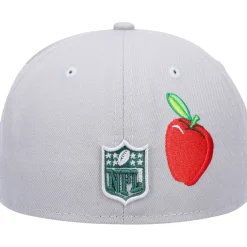 Fitted^New York Jets Men's New Era Gray City Describe 59FIFTY Fitted Hat